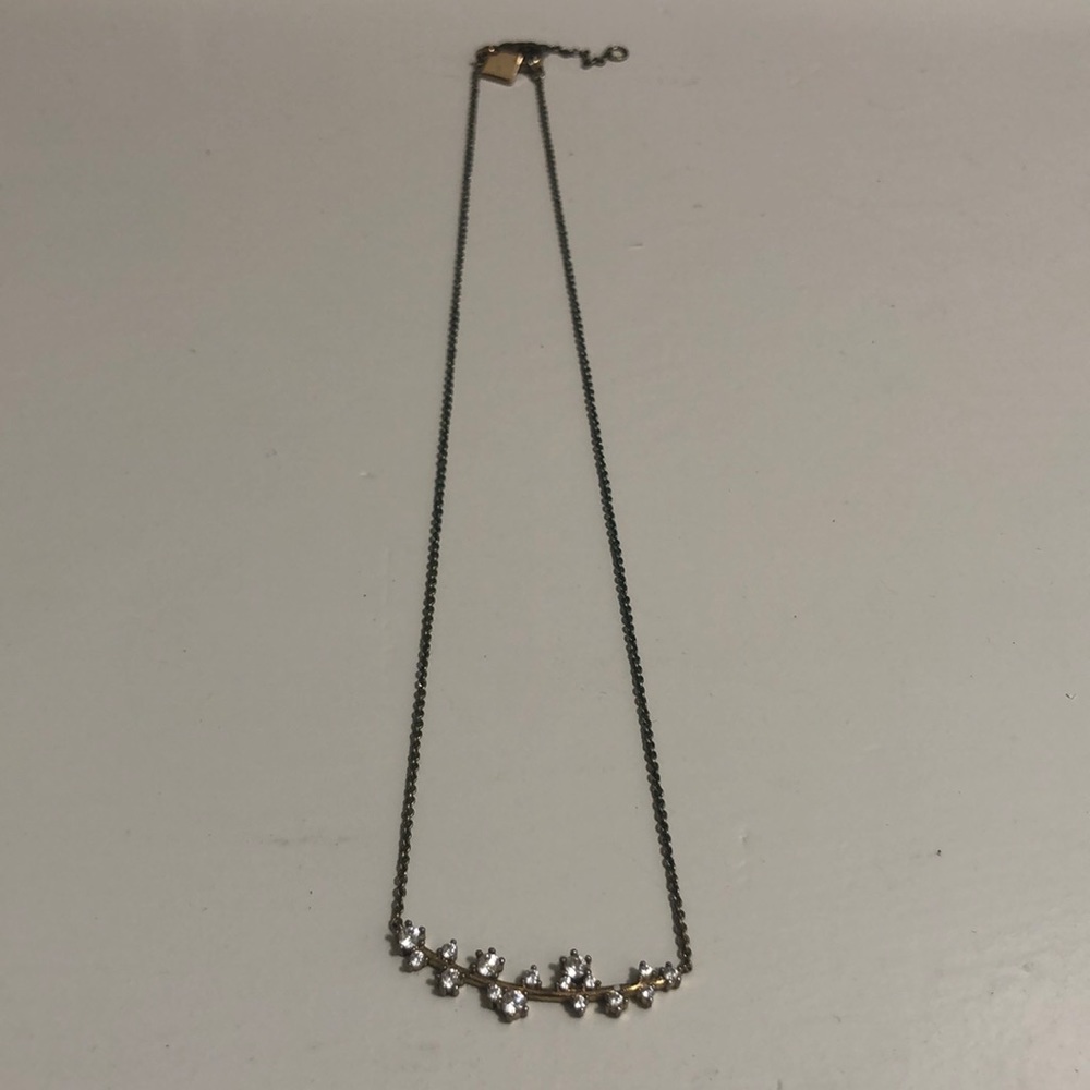 Cherry blossom branch necklace